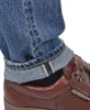 Regular Tapered Jeans Kaihara Pure Indigo Stretch Denim Blue Mid Dark Used sold by RAGAZZI