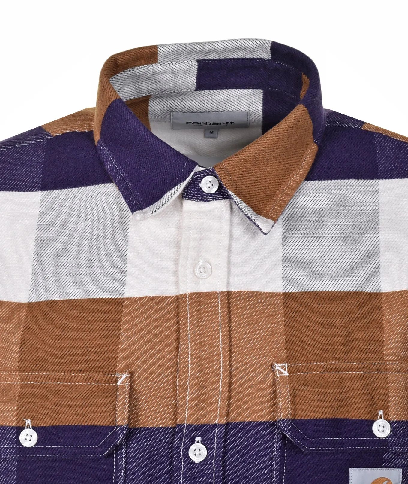 Long Sleeve Lyman Check Shirt Cassis sold by RAGAZZI product image thumbnail 3