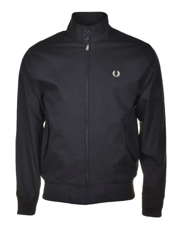 Harrington Jacket Black made by Fred Perry