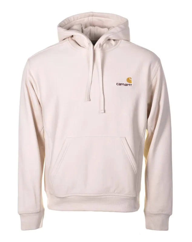 American Script Hoody Moonbeam made by Carhartt WIP