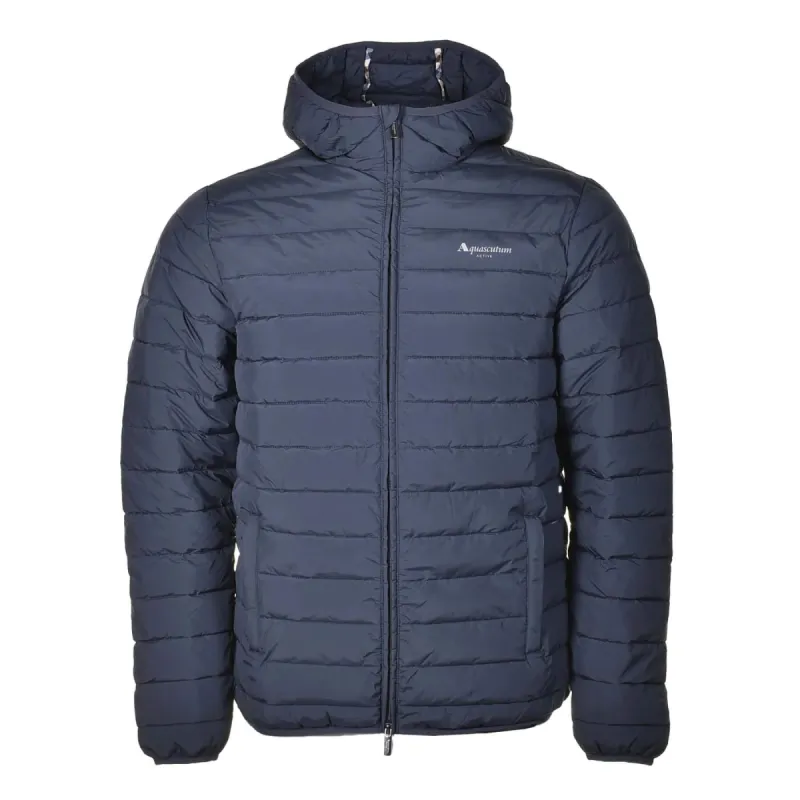 Active Hooded Puffer Jacket Navy sold by RAGAZZI
