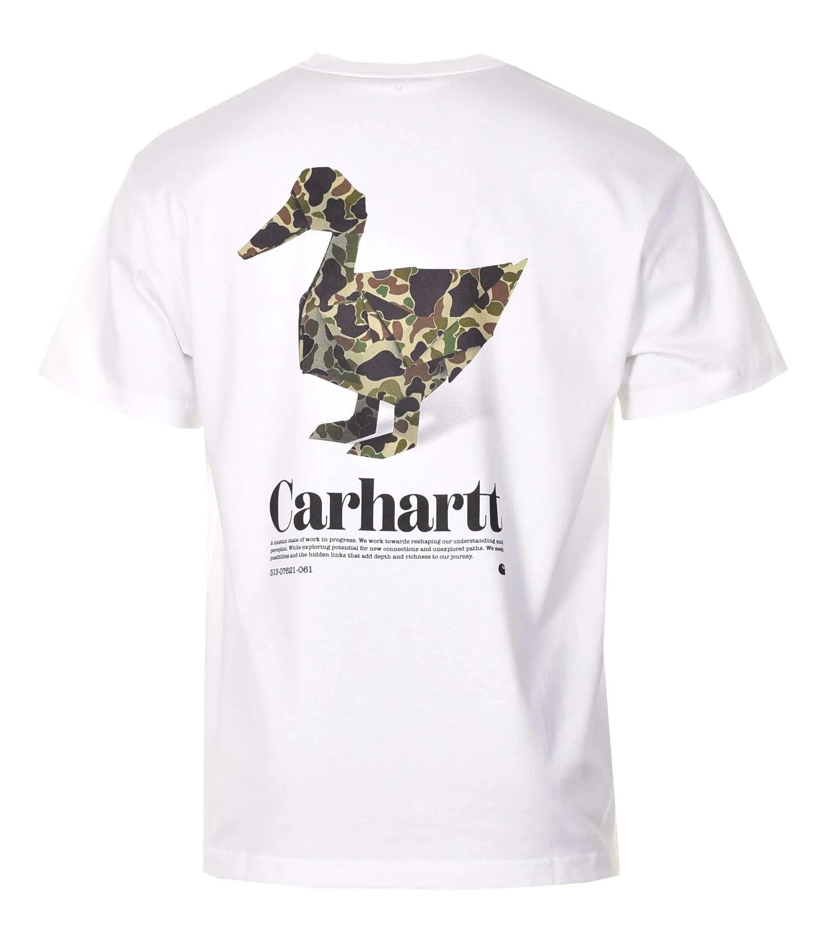 Short Sleeve Fold Duck T Shirt White sold by RAGAZZI product image thumbnail 2