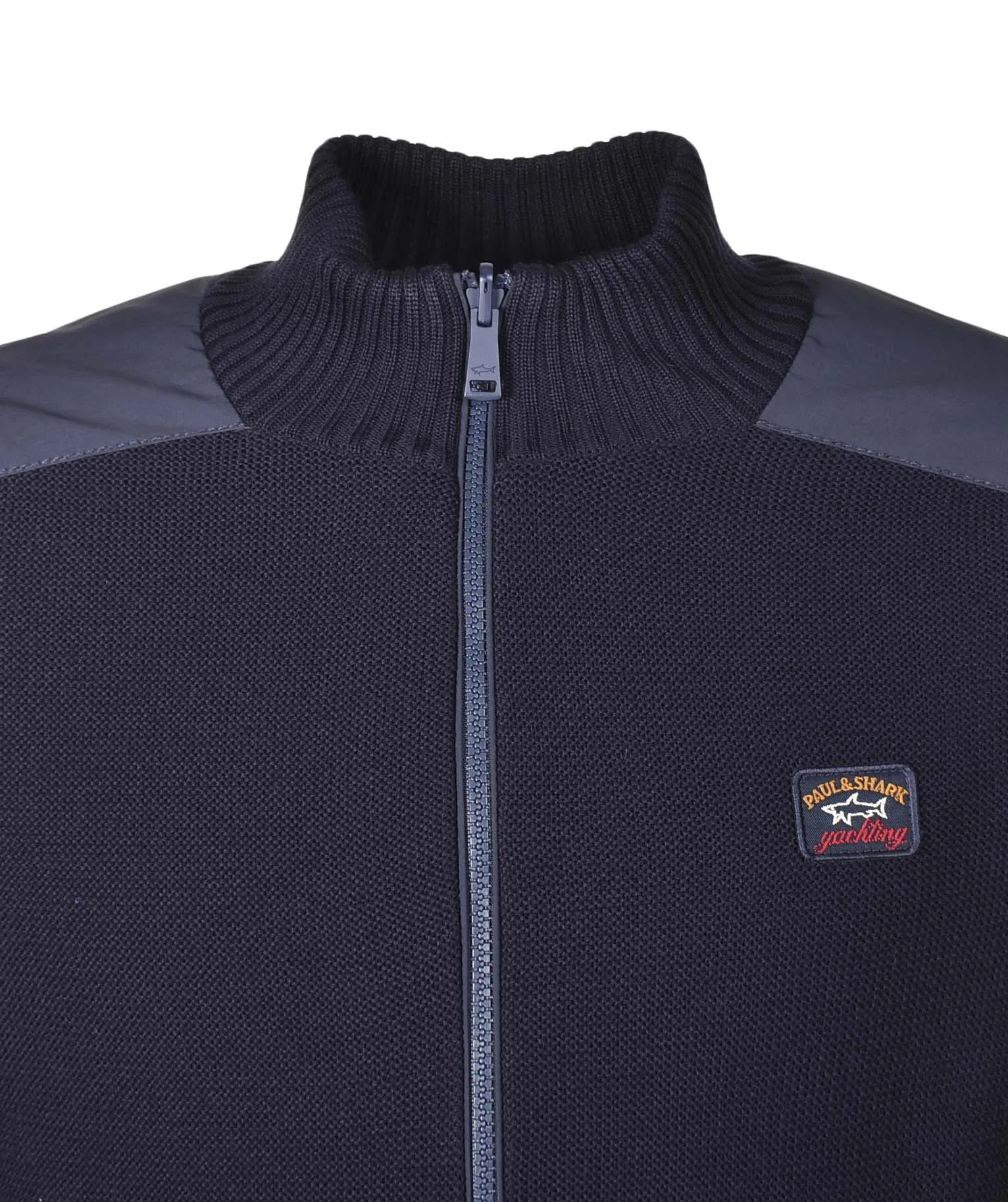 Reversible Knitted Full Zip Cardigan Navy sold by RAGAZZI product image thumbnail 3