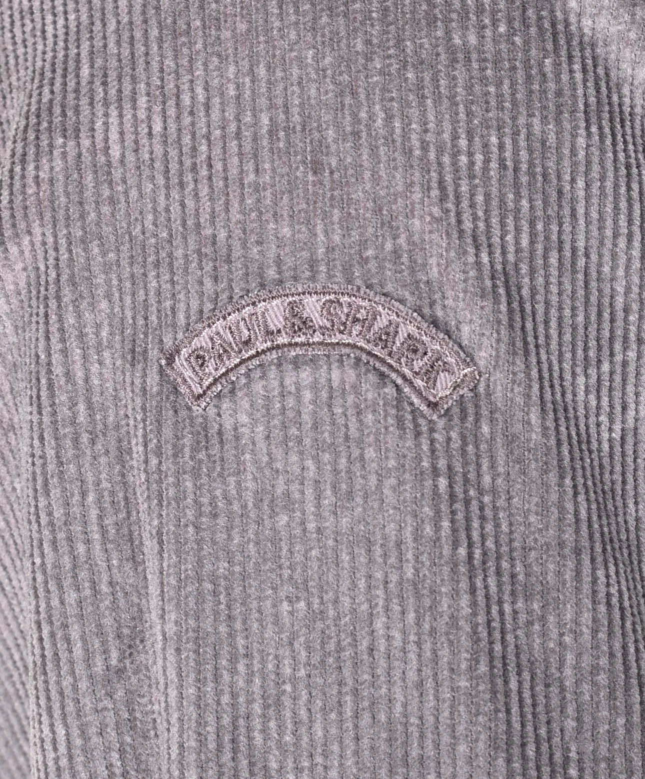 Long Sleeve Corduroy Overshirt Grey sold by RAGAZZI product image thumbnail 5