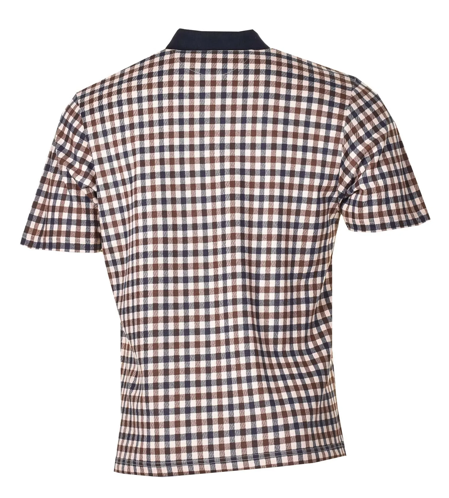 Active Club Check Short Sleeve Polo Shirt sold by RAGAZZI product image thumbnail 2