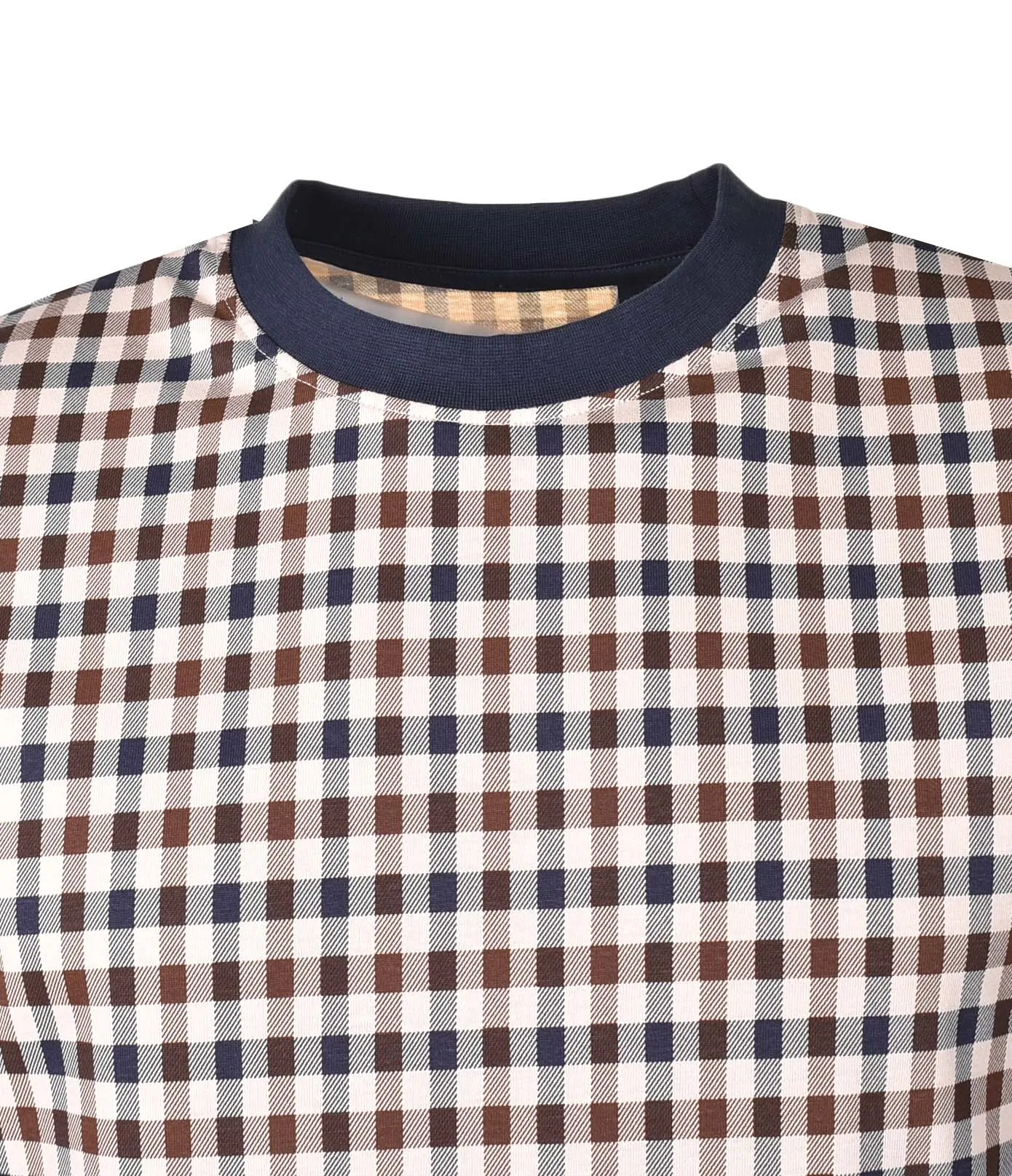 Active Club Check Short Sleeve T Shirt sold by RAGAZZI product image thumbnail 3