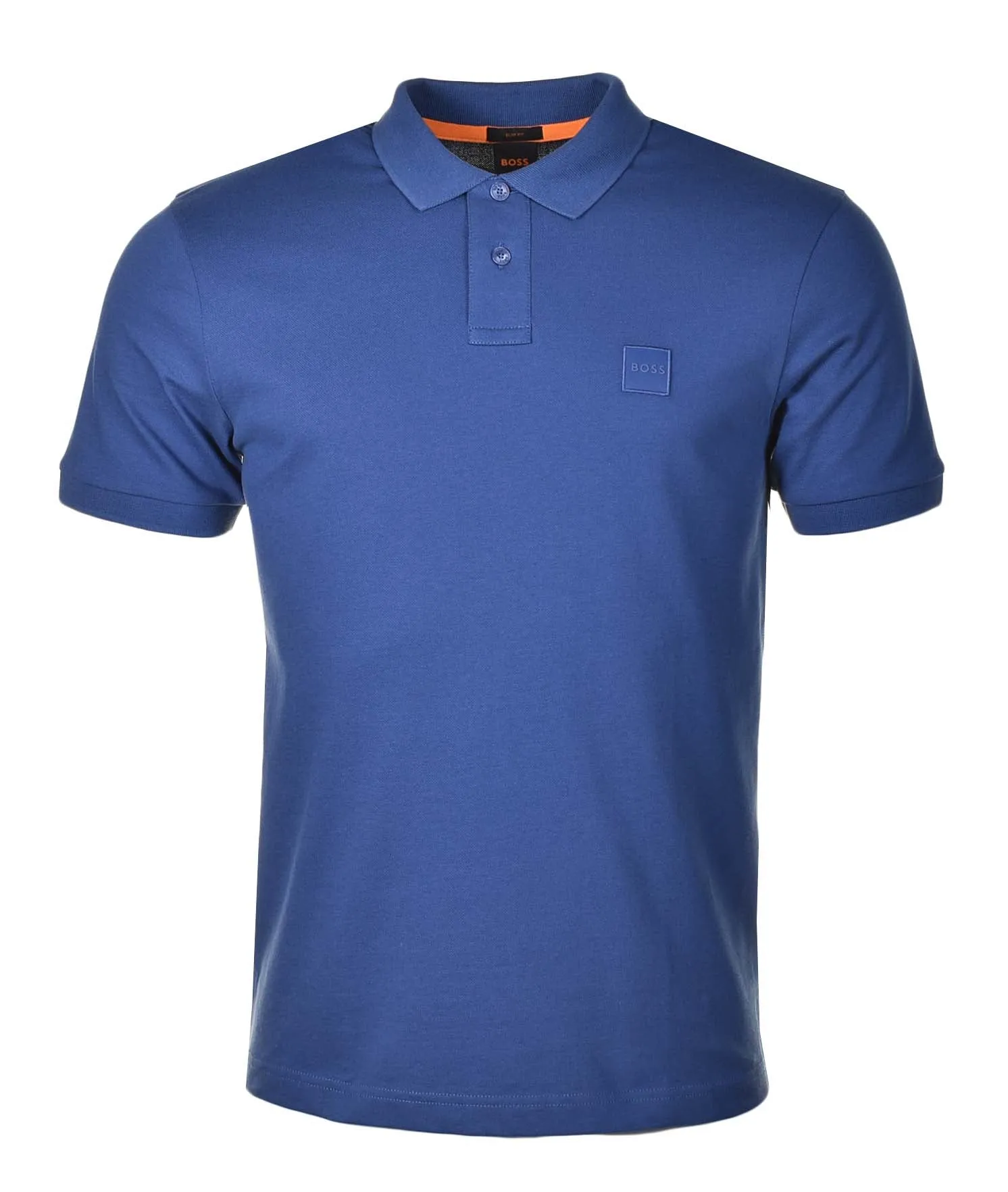 Passenger Short Sleeve Polo Shirt 494 Open Blue sold by RAGAZZI