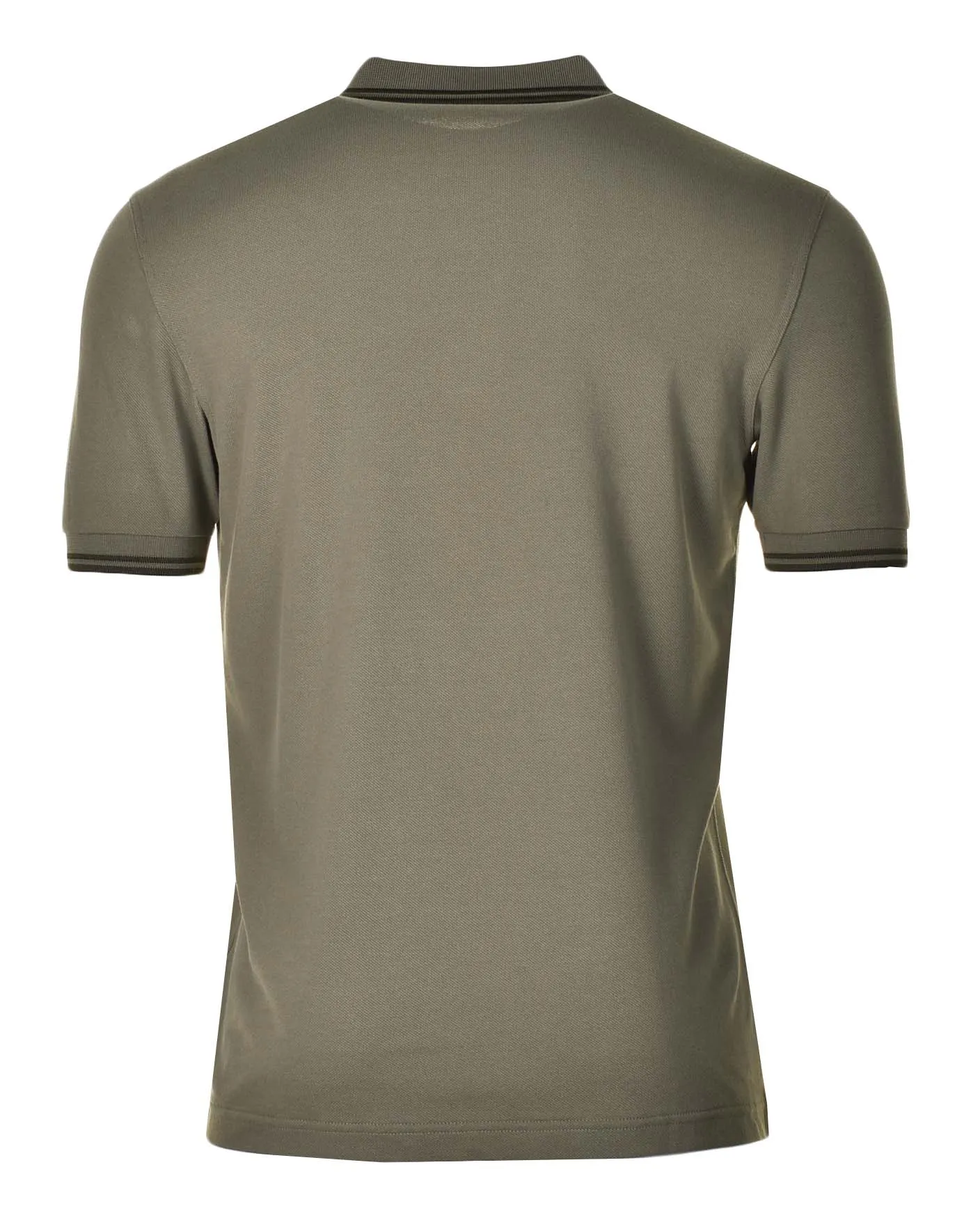 Short Sleeve Twin Tipped Polo Laurel Green Night Green sold by RAGAZZI product image thumbnail 2