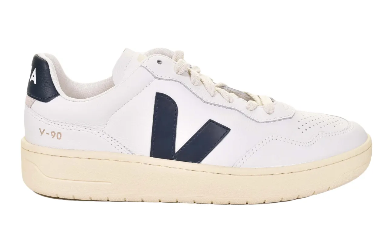 V-90 O T Leather Trainers Extra White Nautico sold by RAGAZZI