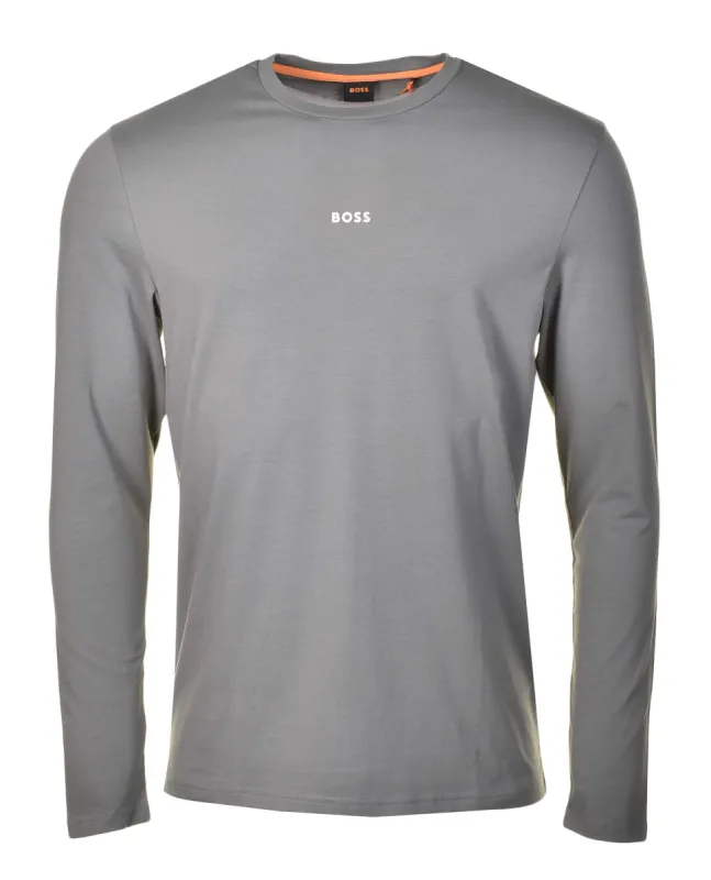 T Chark Long Sleeve T Shirt 076 Open Grey sold by RAGAZZI