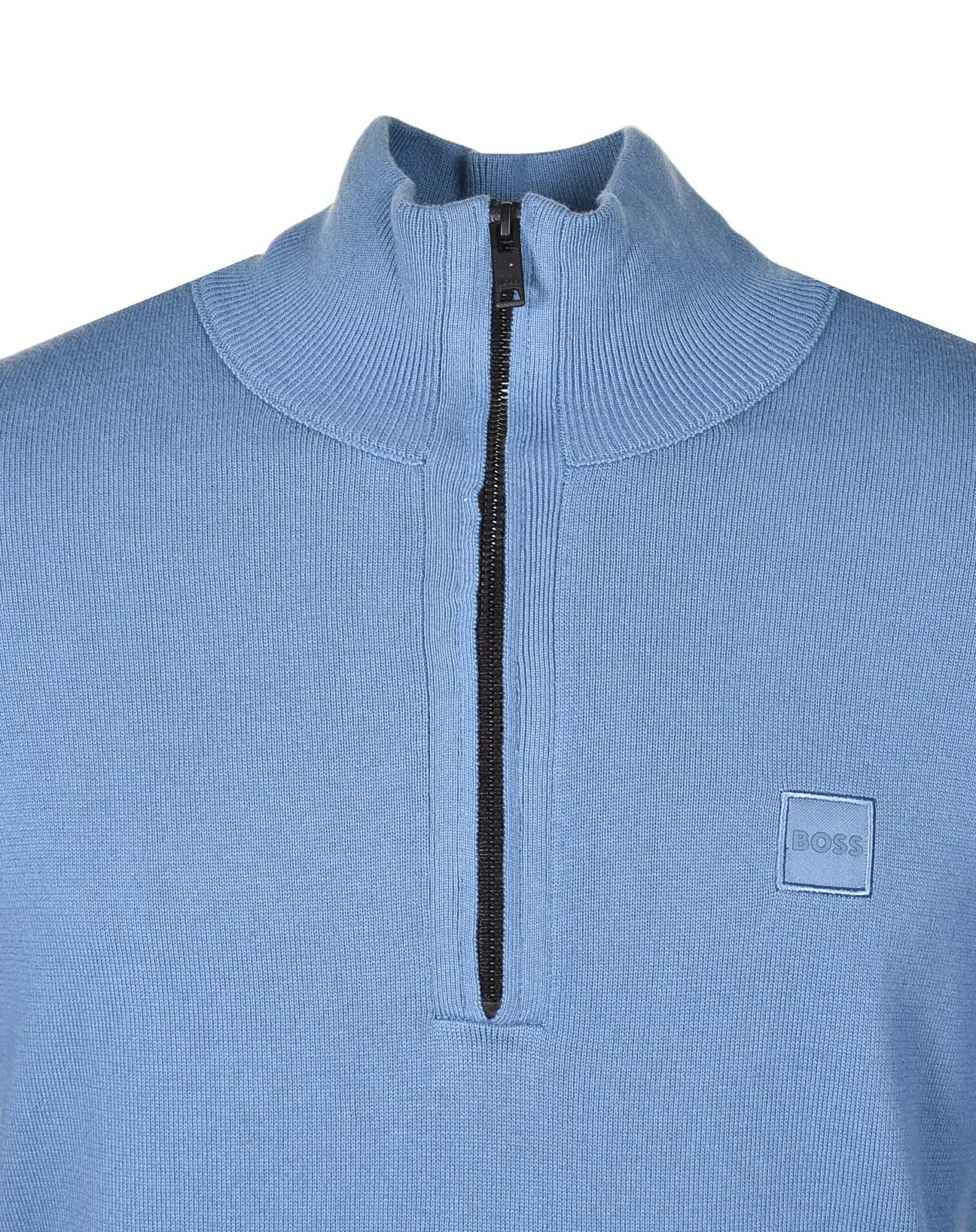 Kanobix Knitted Quarter Zip Open Blue sold by RAGAZZI product image thumbnail 3