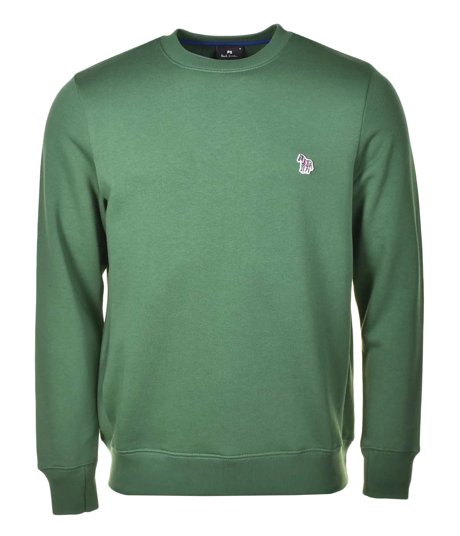 Zebra Crew Sweatshirt Green sold by RAGAZZI