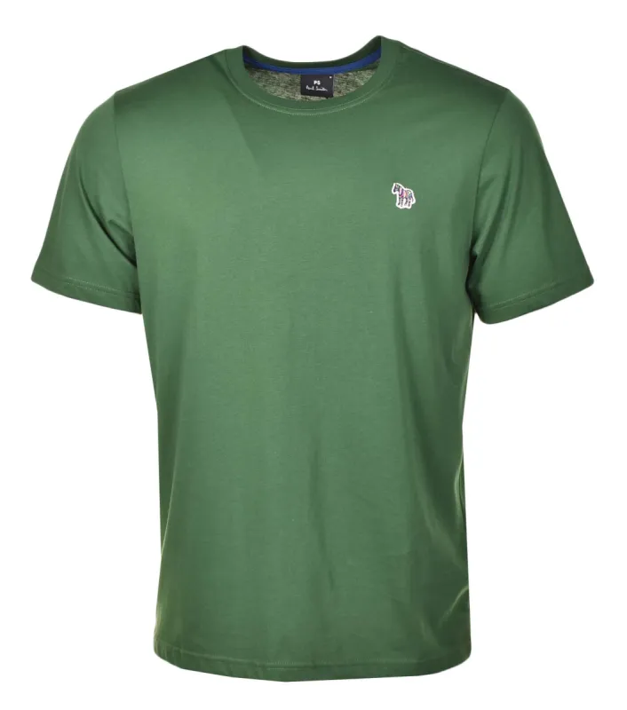 Regular Fit Zebra T Shirt 33D Green sold by RAGAZZI