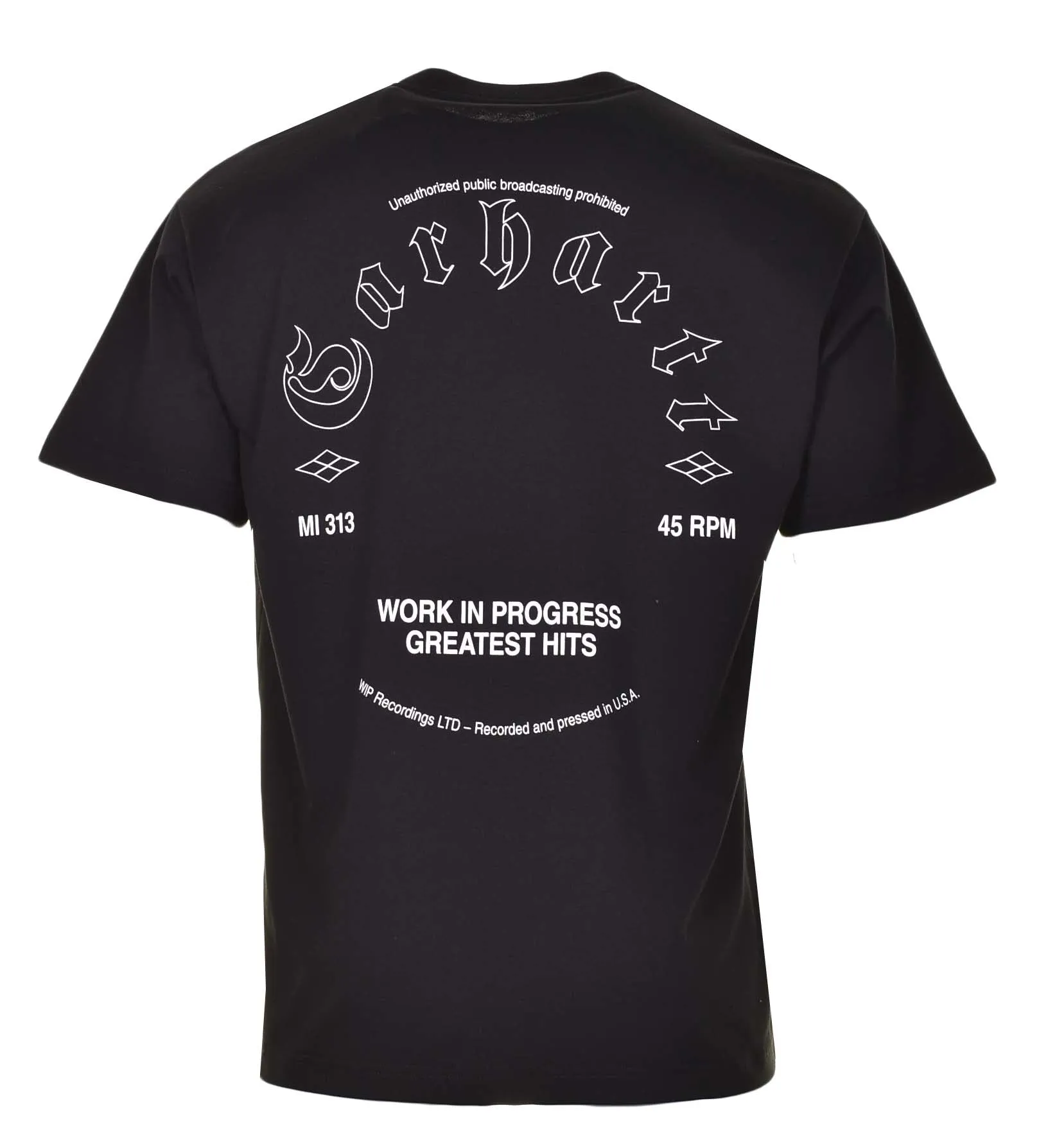 Short Sleeve Greatest Hits T Shirt Black sold by RAGAZZI product image thumbnail 2