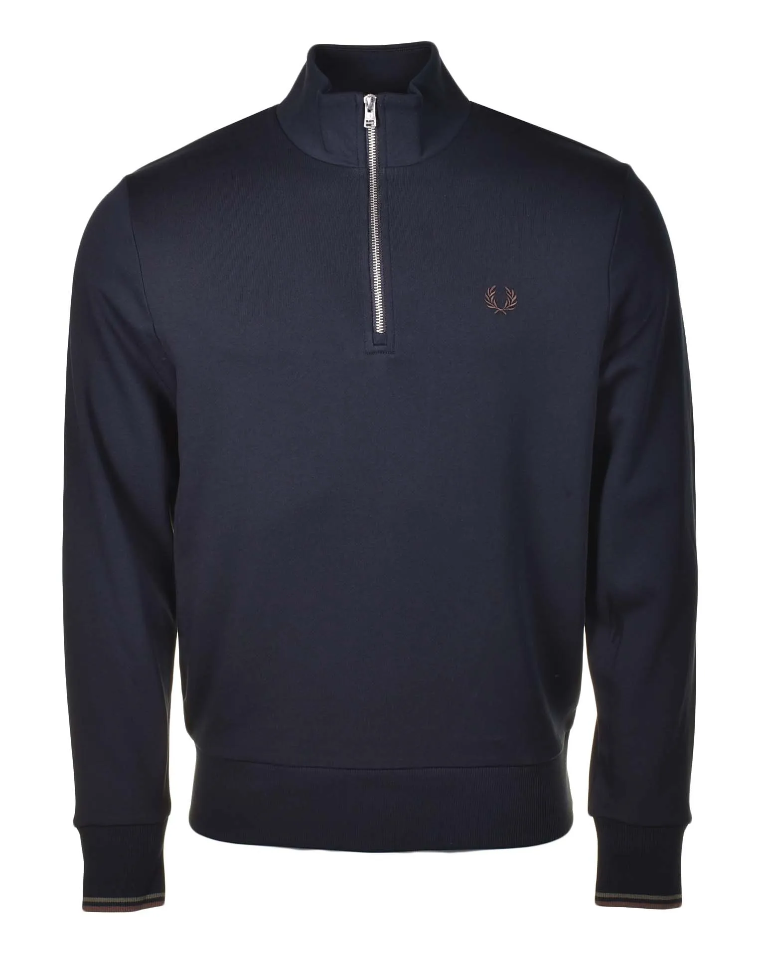 Half Zip Sweatshirt Navy sold by RAGAZZI