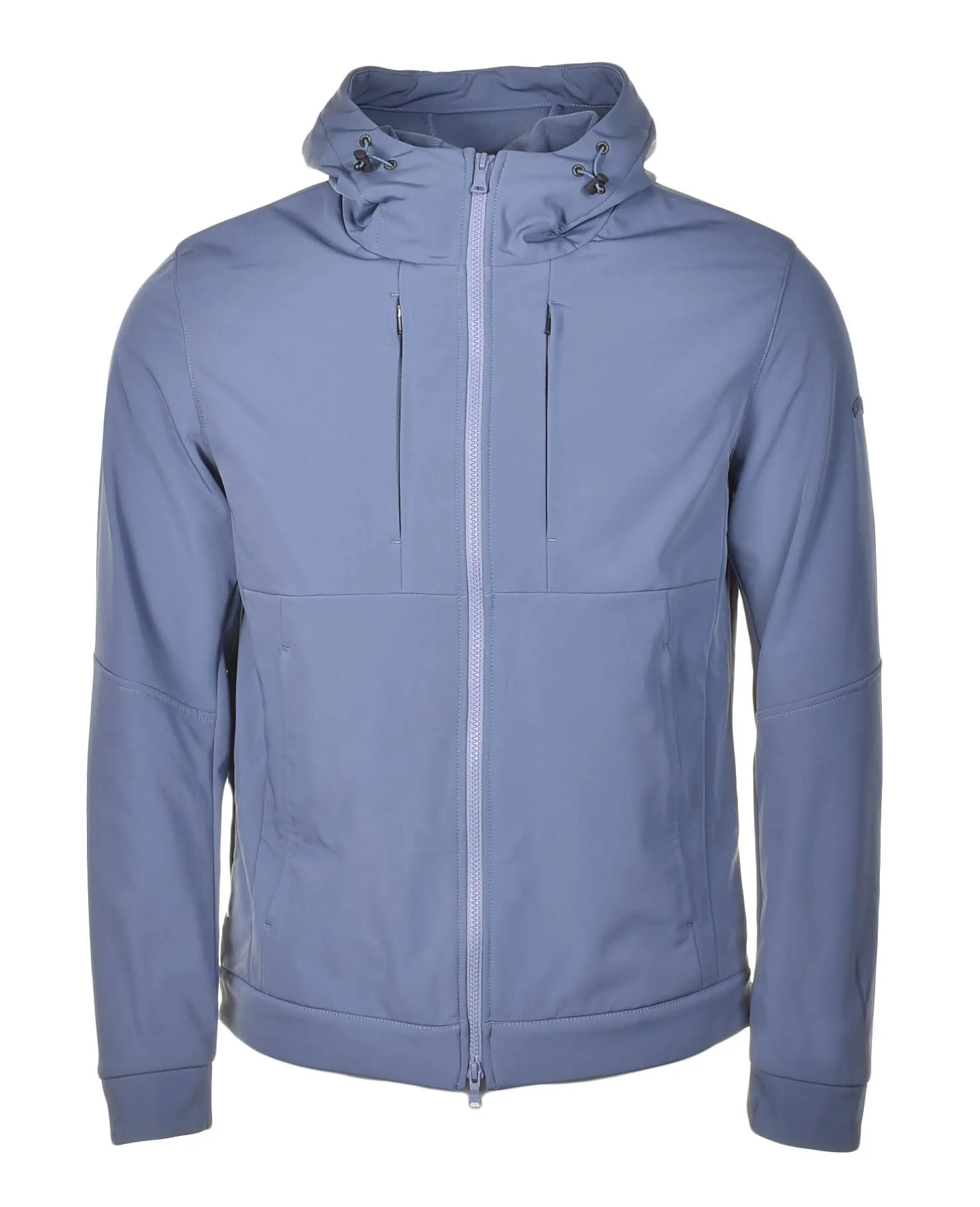 Hooded Softshell Jacket Blue sold by RAGAZZI