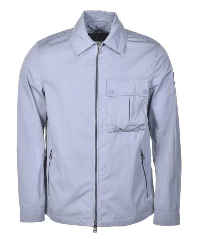 Drome Overshirt Blue Flint sold by RAGAZZI