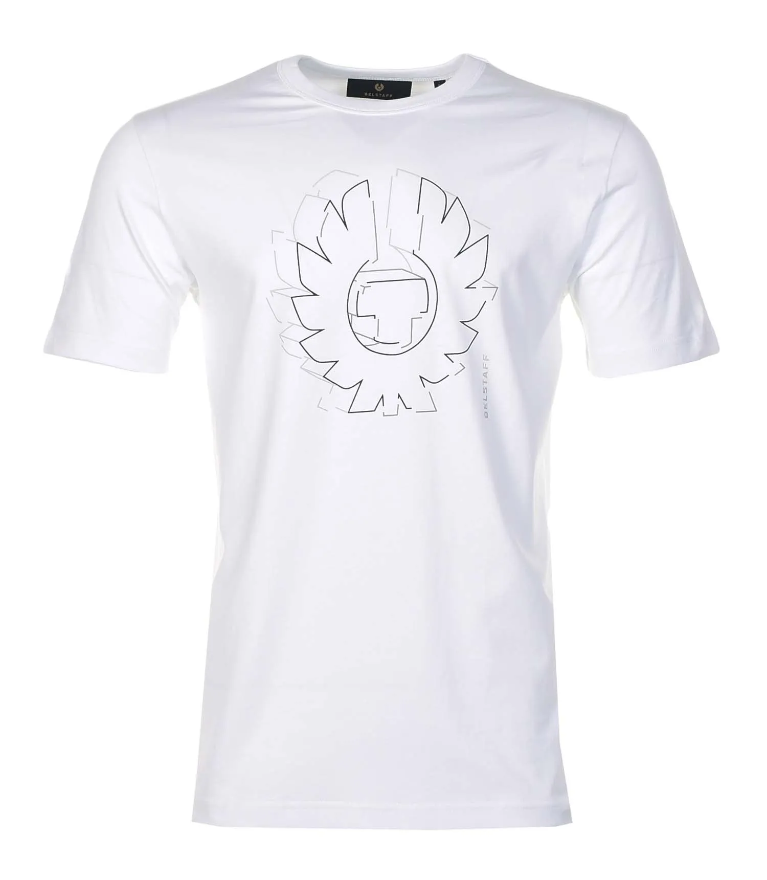 Deconstructed Phoenix Graphic T Shirt White sold by RAGAZZI
