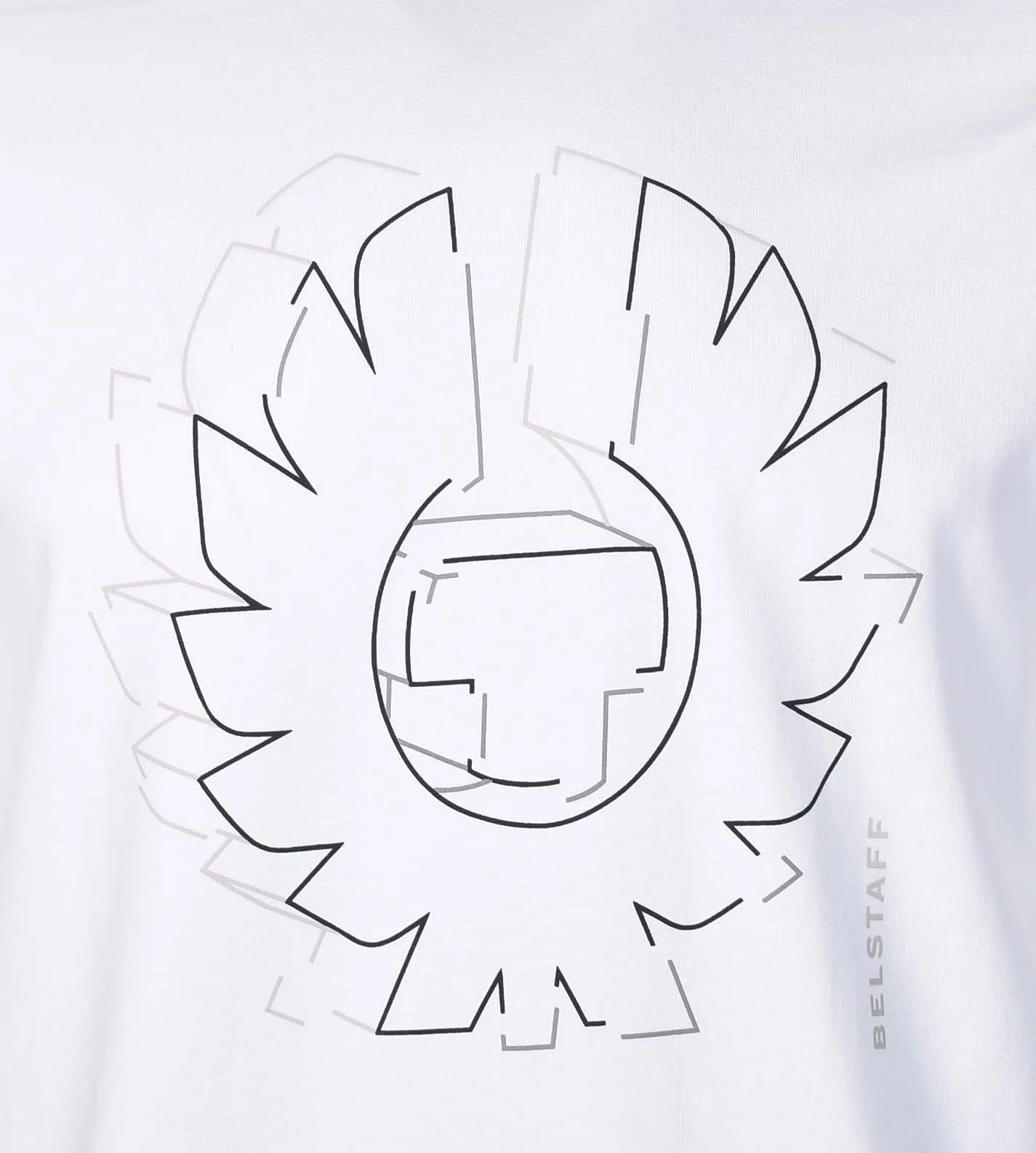 Deconstructed Phoenix Graphic T Shirt White sold by RAGAZZI product image thumbnail 3