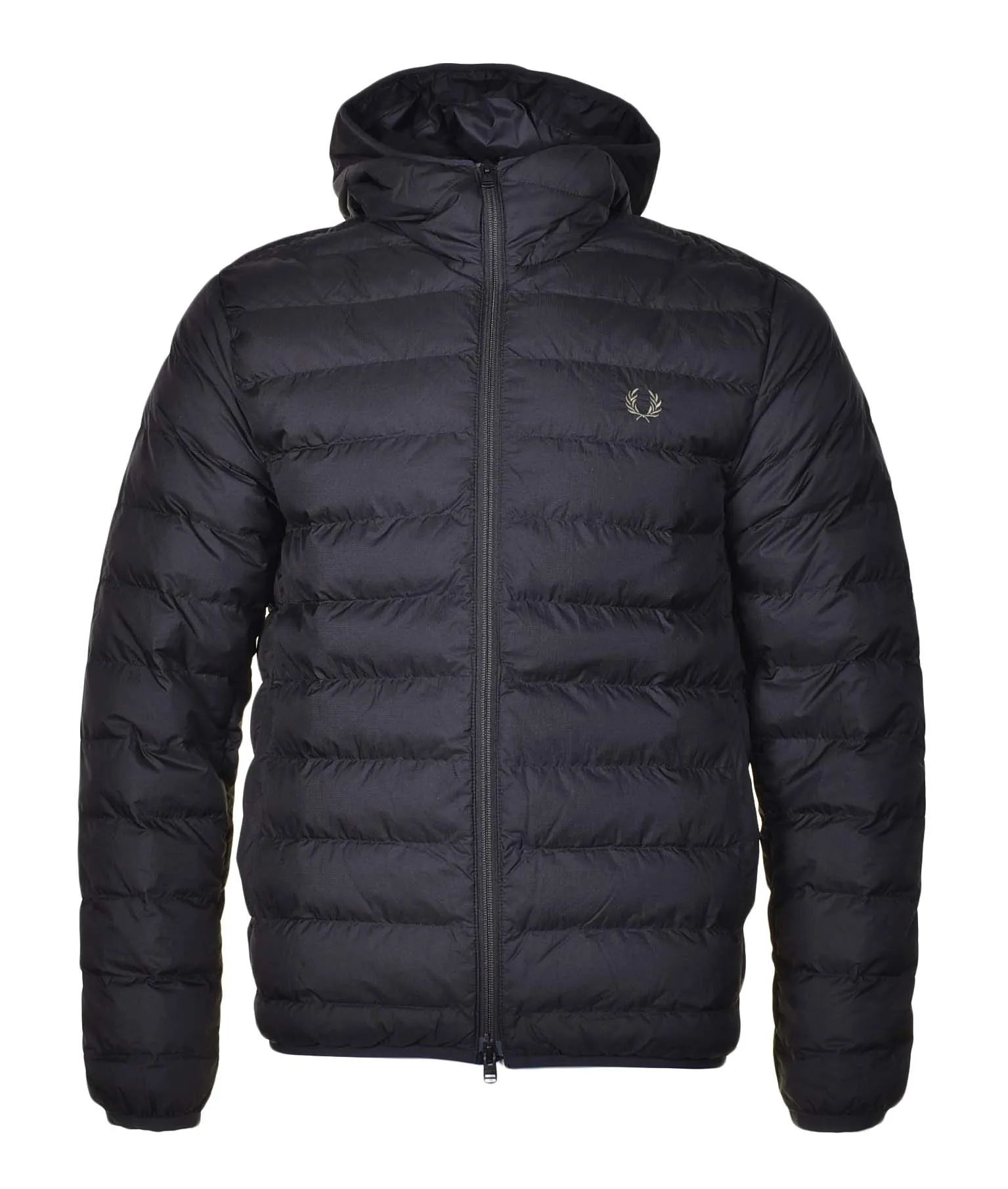 Hooded Insulated Jacket Black sold by RAGAZZI