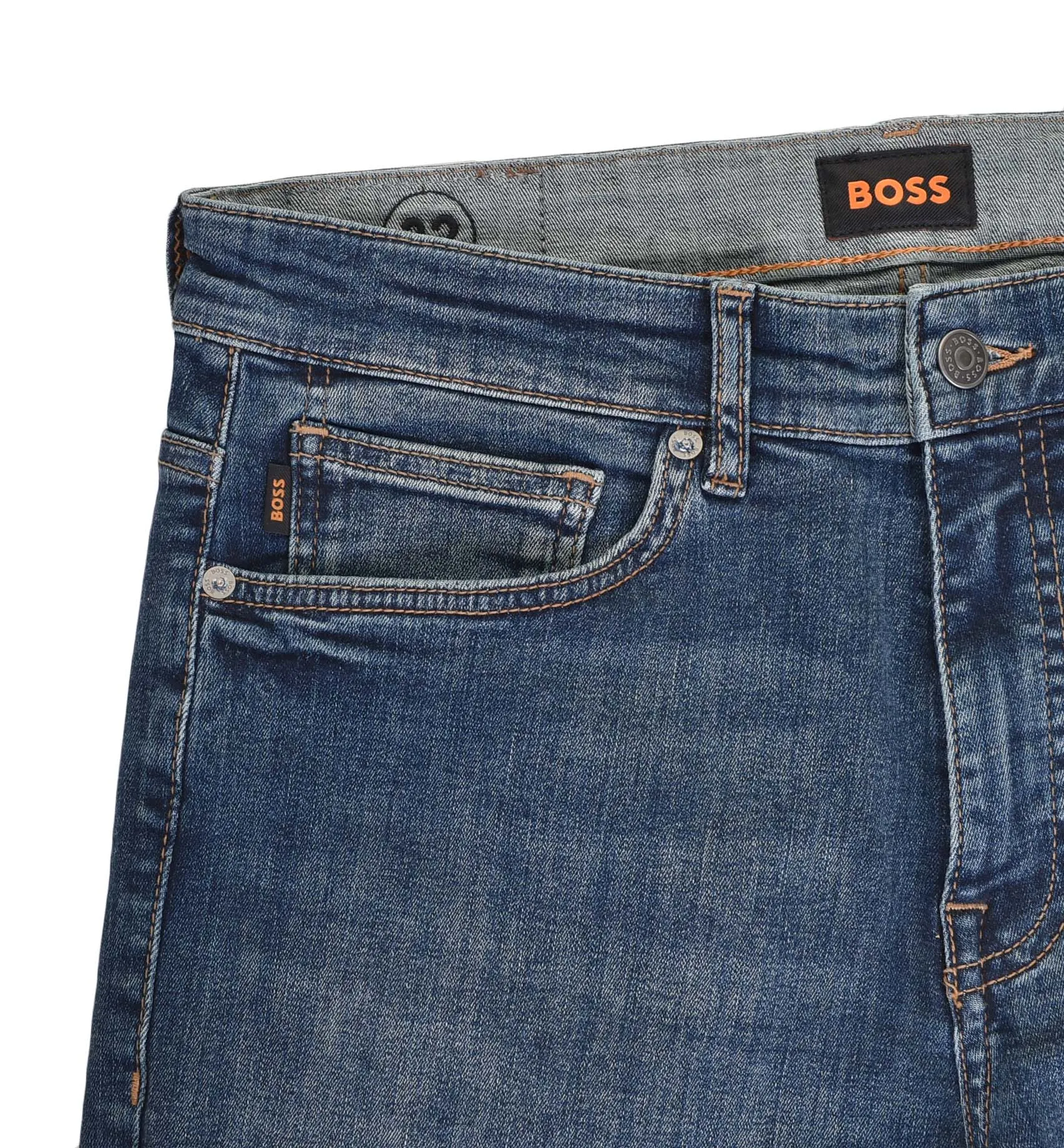 Delaware Slim Fit Jeans 413 Navy sold by RAGAZZI product image thumbnail 3