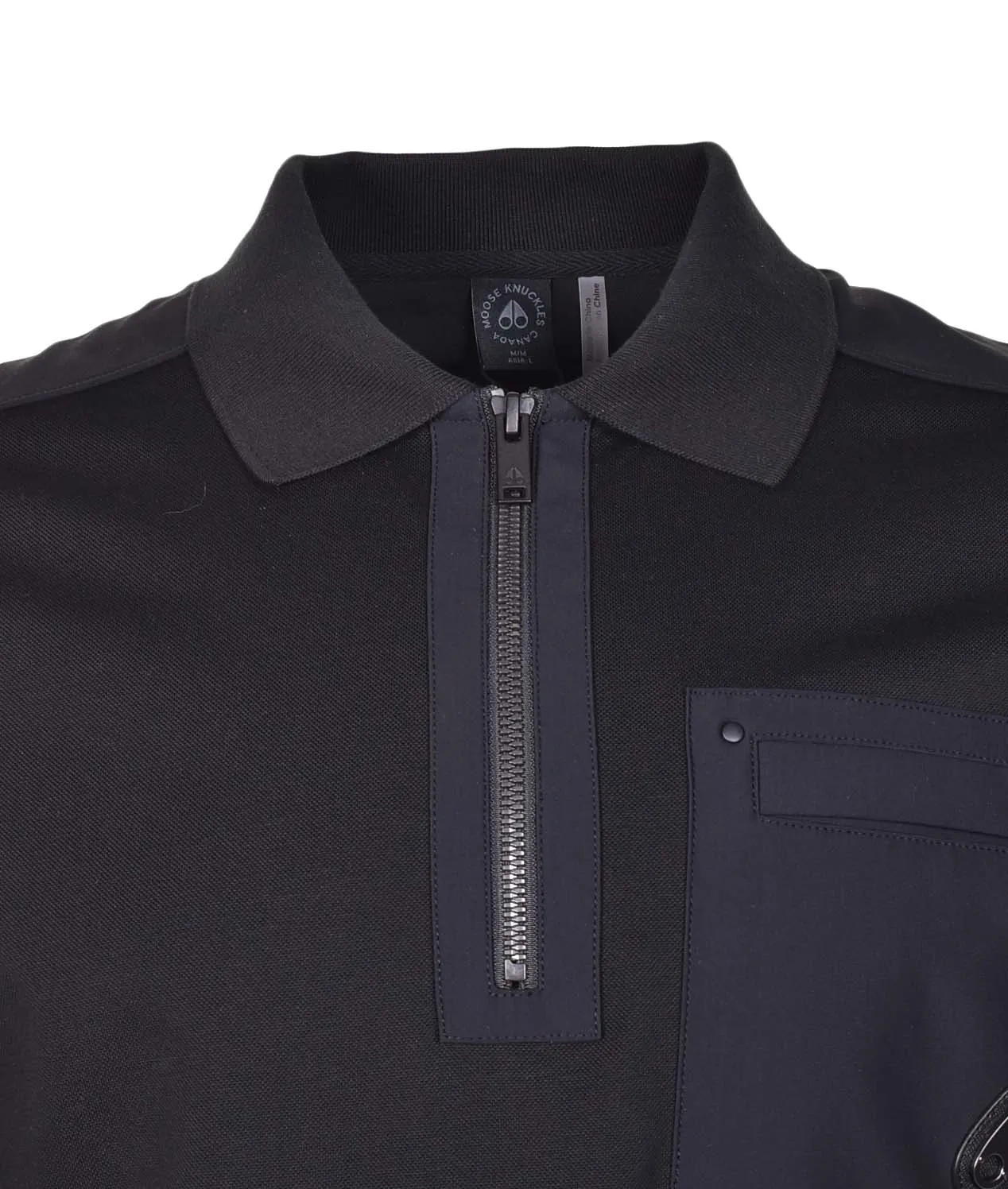 Short Sleeve Dalon Polo Shirt Black sold by RAGAZZI product image thumbnail 3