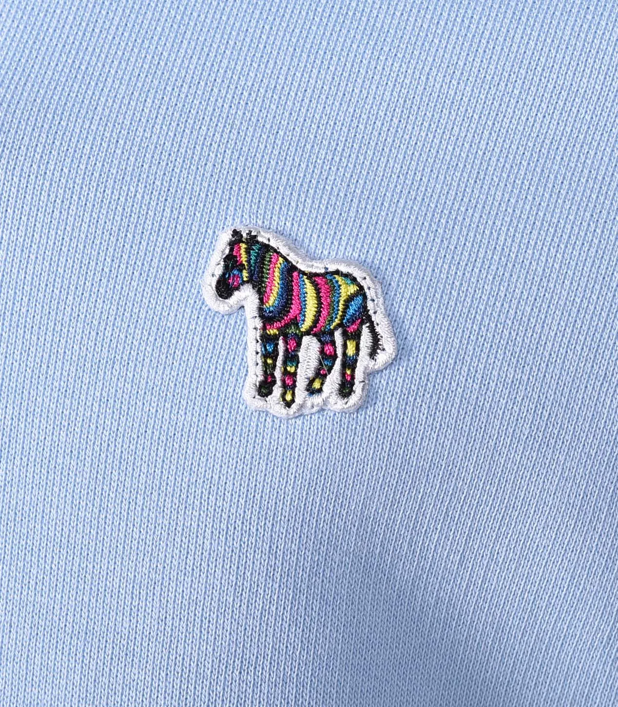 Zebra Half Zip Sweatshirt 41e Sky Blue sold by RAGAZZI product image thumbnail 4