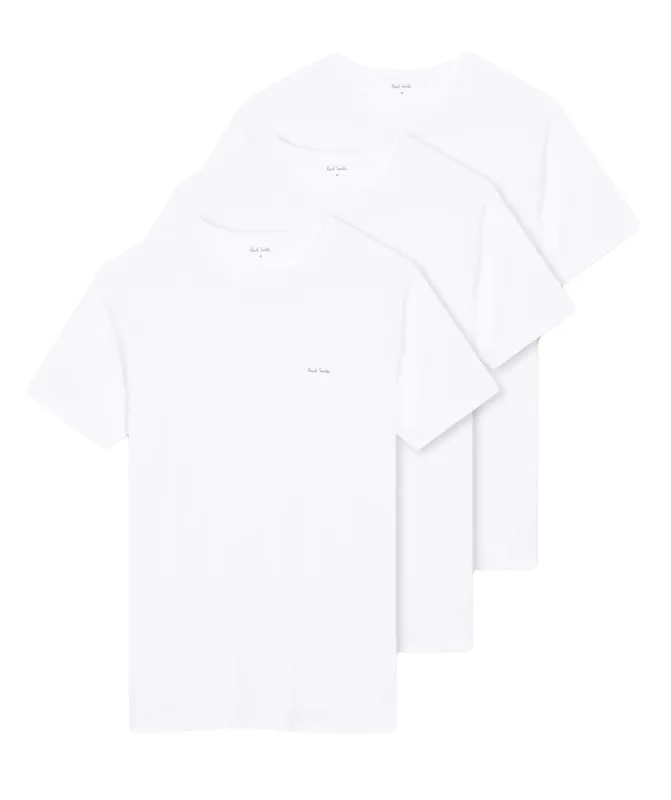 3 Pack Short Sleeve T Shirt White sold by RAGAZZI