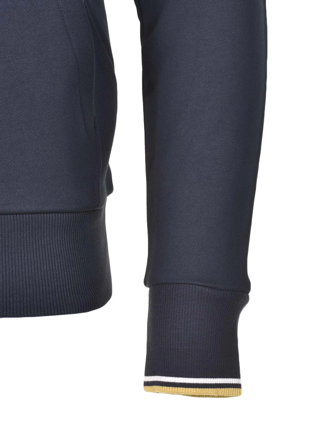 Tipped Hooded Sweatshirt Navy Ecru Honey sold by RAGAZZI product image thumbnail 4