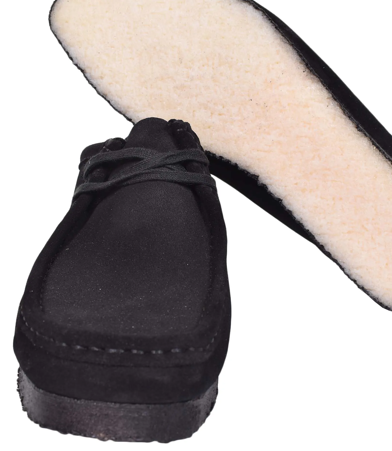 Wallabee Suede Shoe Black sold by RAGAZZI product image thumbnail 5
