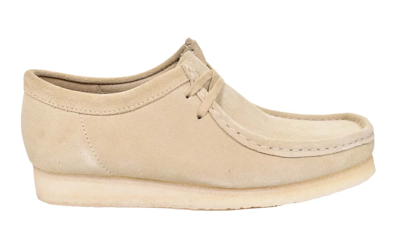 Wallabee Suede Shoe Maple sold by RAGAZZI