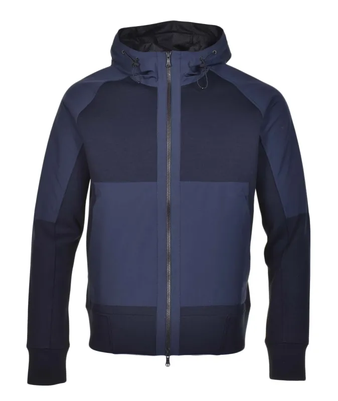 Tape Branding Typhoon Full Zip Hoody Navy sold by RAGAZZI