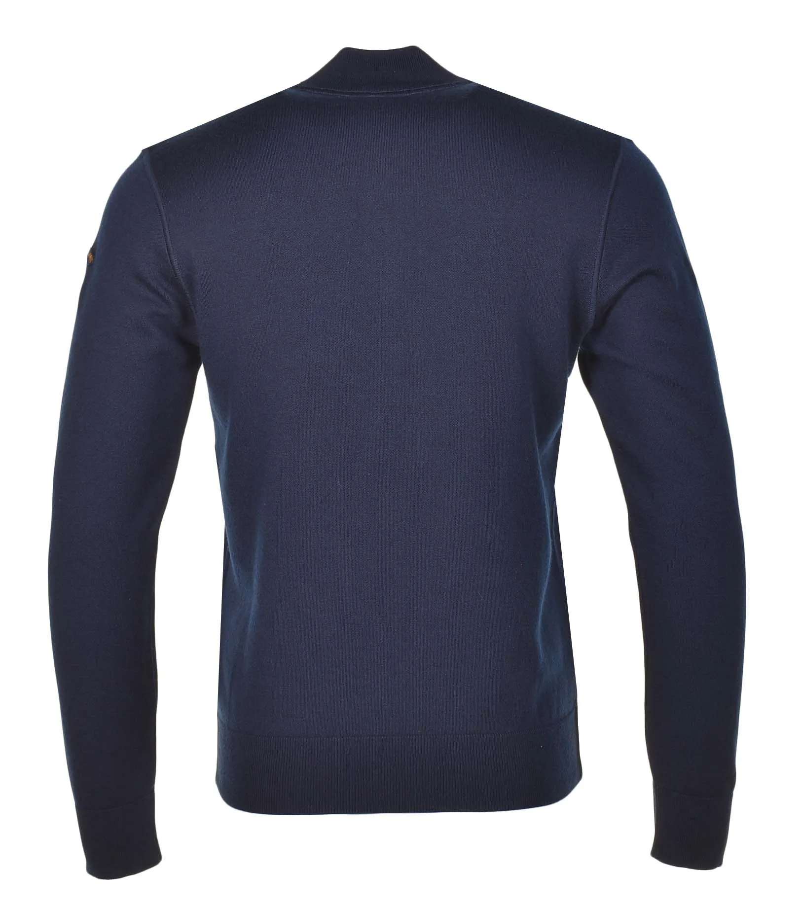 Moon Logo Knitted Wool Half Zip Navy sold by RAGAZZI product image thumbnail 2