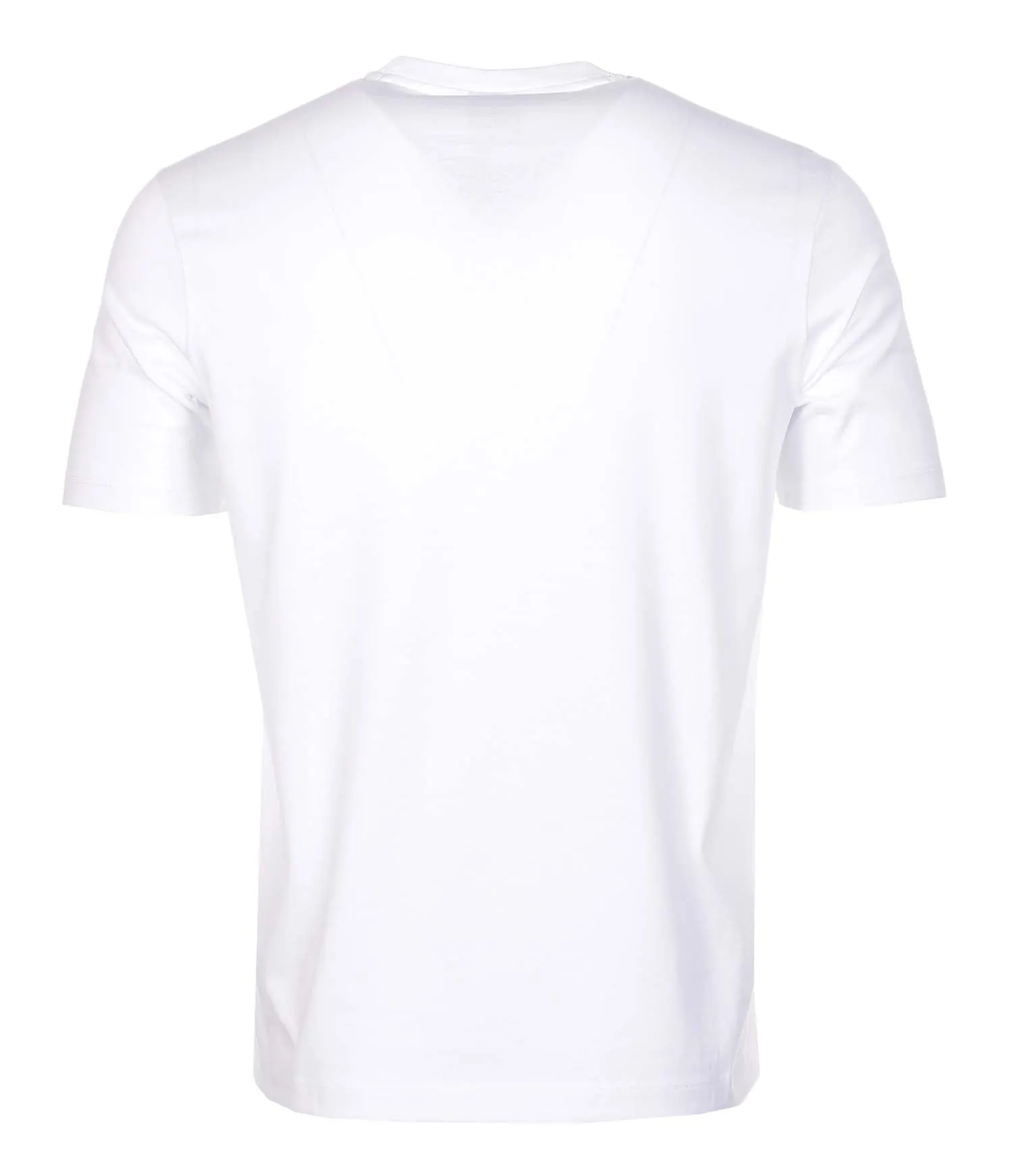 Short Sleeve Silver Centre Logo T Shirt White sold by RAGAZZI product image thumbnail 2