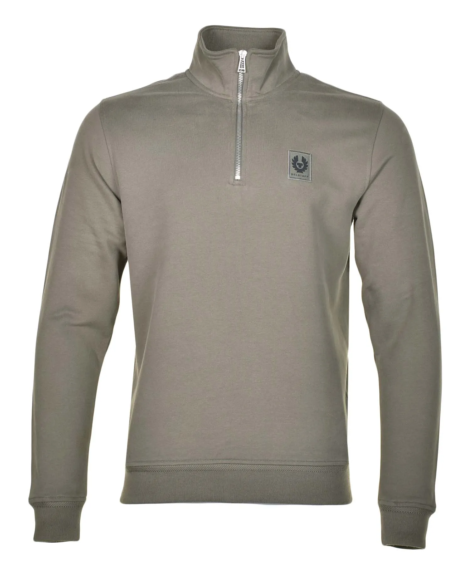 Quarter Zip Sweatshirt Surplus Green sold by RAGAZZI
