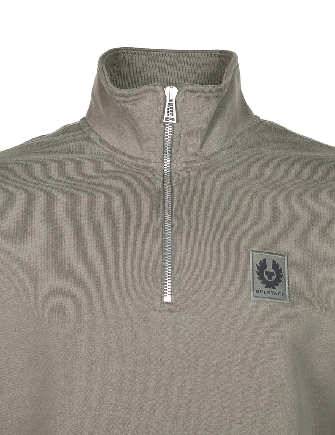 Quarter Zip Sweatshirt Surplus Green sold by RAGAZZI product image thumbnail 3
