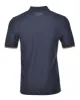 Crepe Pique Zip Neck Polo Shirt Navy sold by RAGAZZI