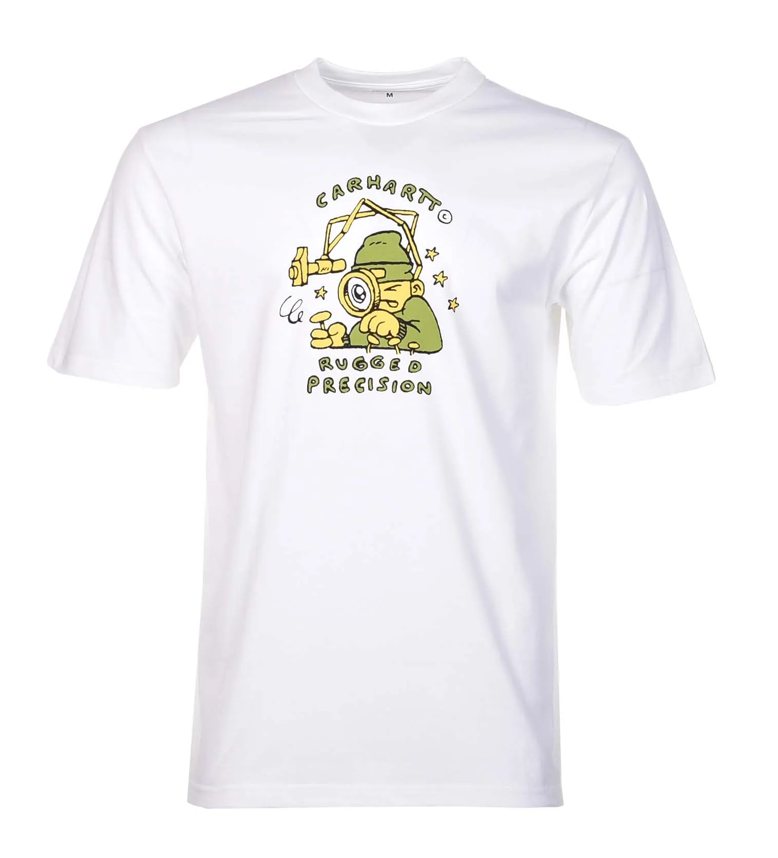 Short Sleeve Precision Works T Shirt White sold by RAGAZZI