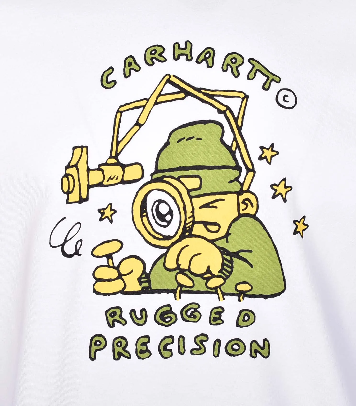 Short Sleeve Precision Works T Shirt White sold by RAGAZZI product image thumbnail 3
