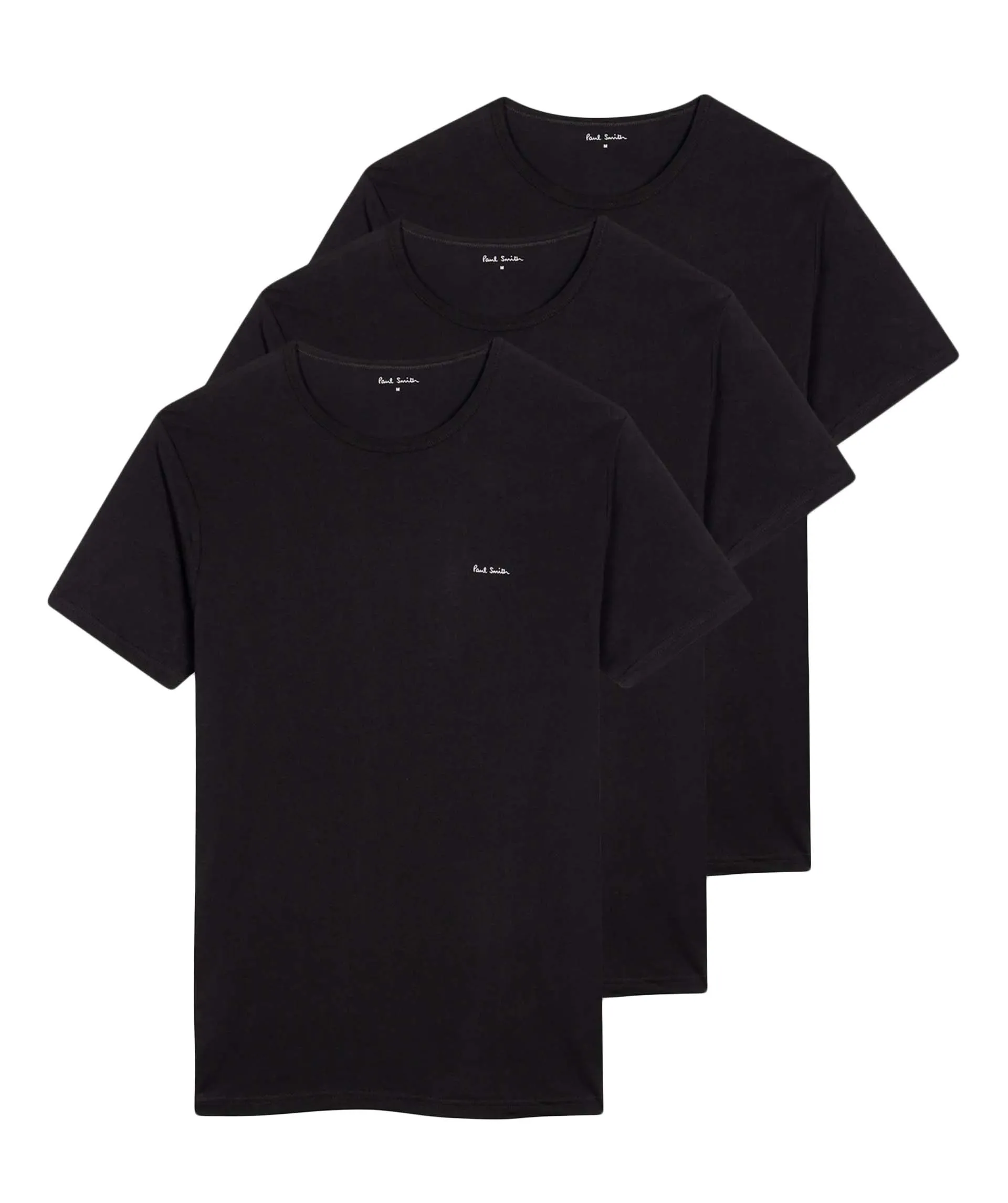 3 Pack Short Sleeve T Shirt Black sold by RAGAZZI