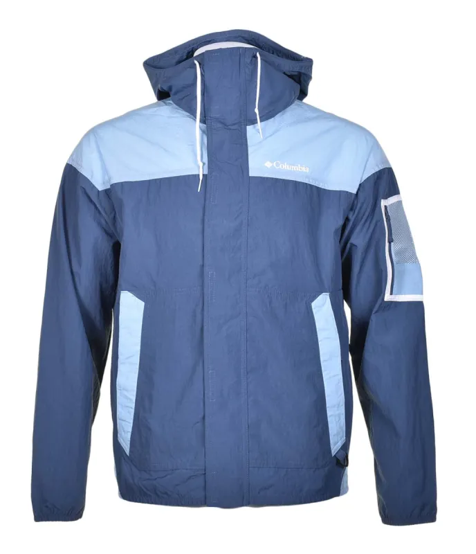 Challenger 2 Windbreaker Ripple Blue sold by RAGAZZI