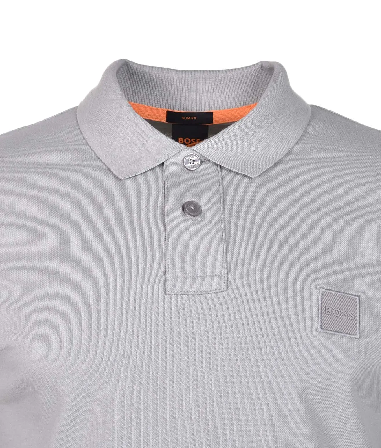 Passerby Long Sleeve Polo Shirt 051 Light Pastel Grey sold by RAGAZZI product image thumbnail 3