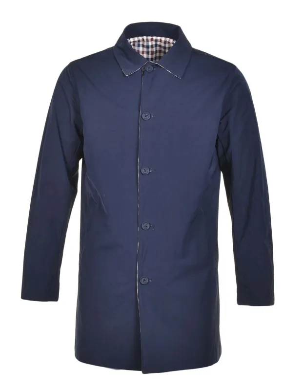 Active Reversible Iconic Trench Coat Navy sold by RAGAZZI