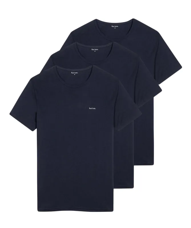 3 Pack Short Sleeve T Shirt Navy sold by RAGAZZI