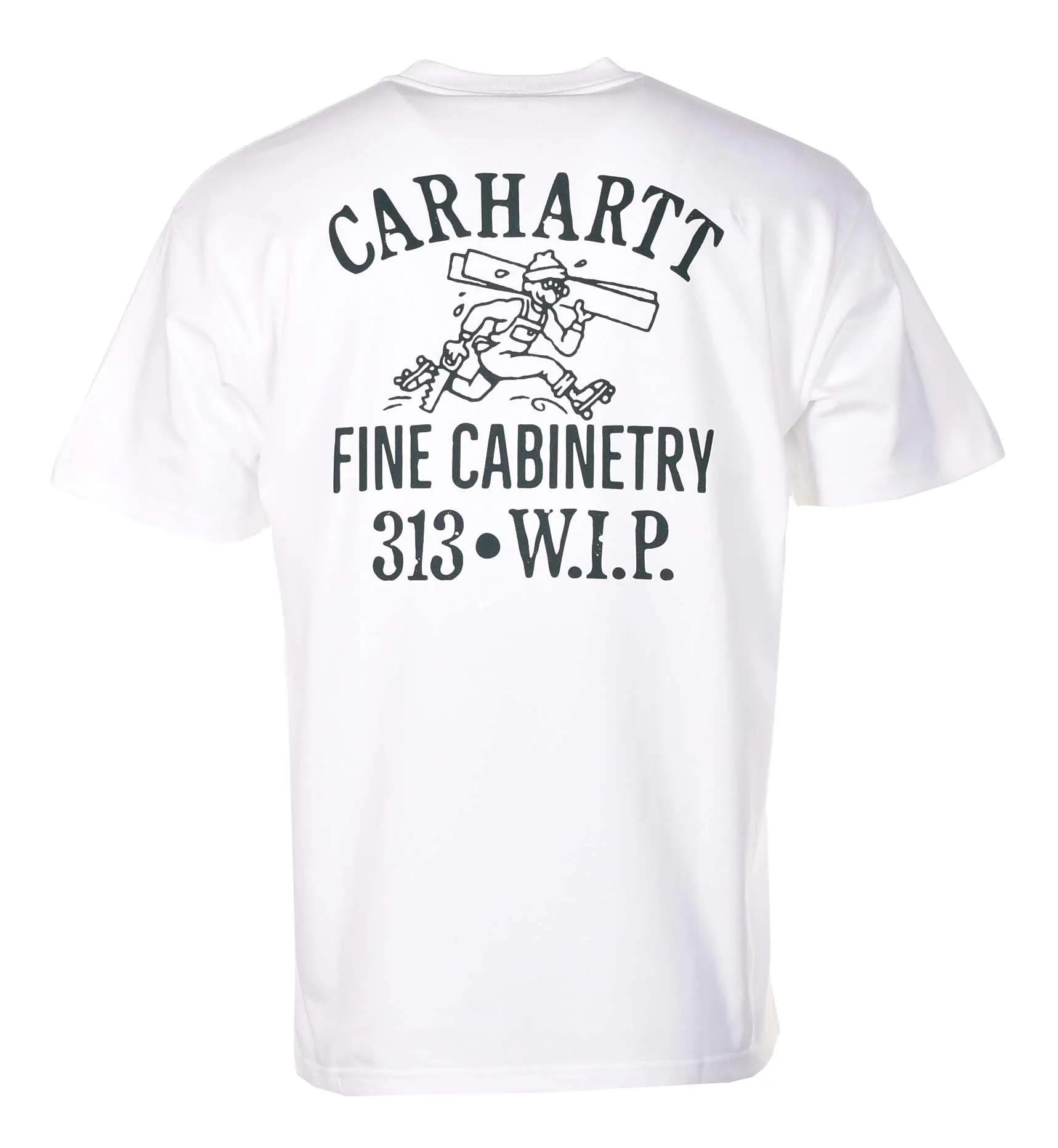 Short Sleeve Cabinetry T Shirt White sold by RAGAZZI product image thumbnail 2