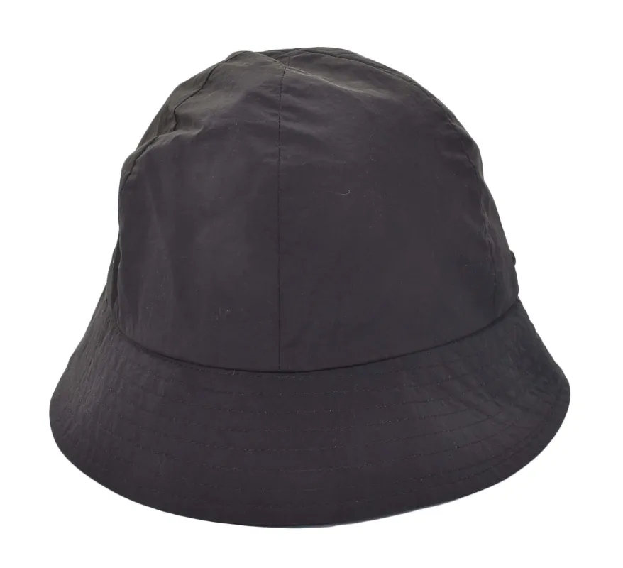 Nylon Tussah Bucket Hat Black sold by RAGAZZI