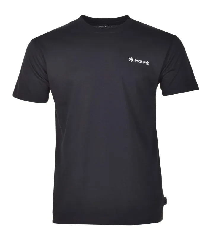 Snow Peak Logo T Shirt Black sold by RAGAZZI