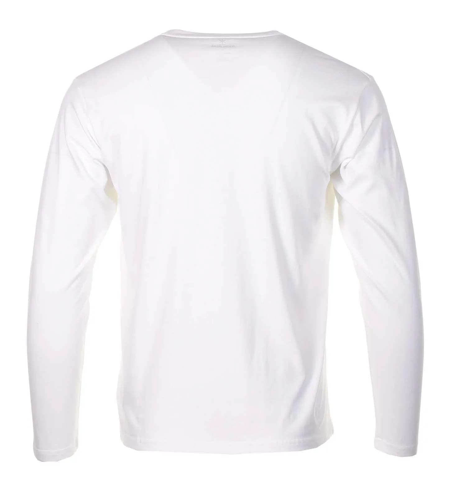 Soft Cotton Logo Long Sleeve T Shirt White sold by RAGAZZI product image thumbnail 2