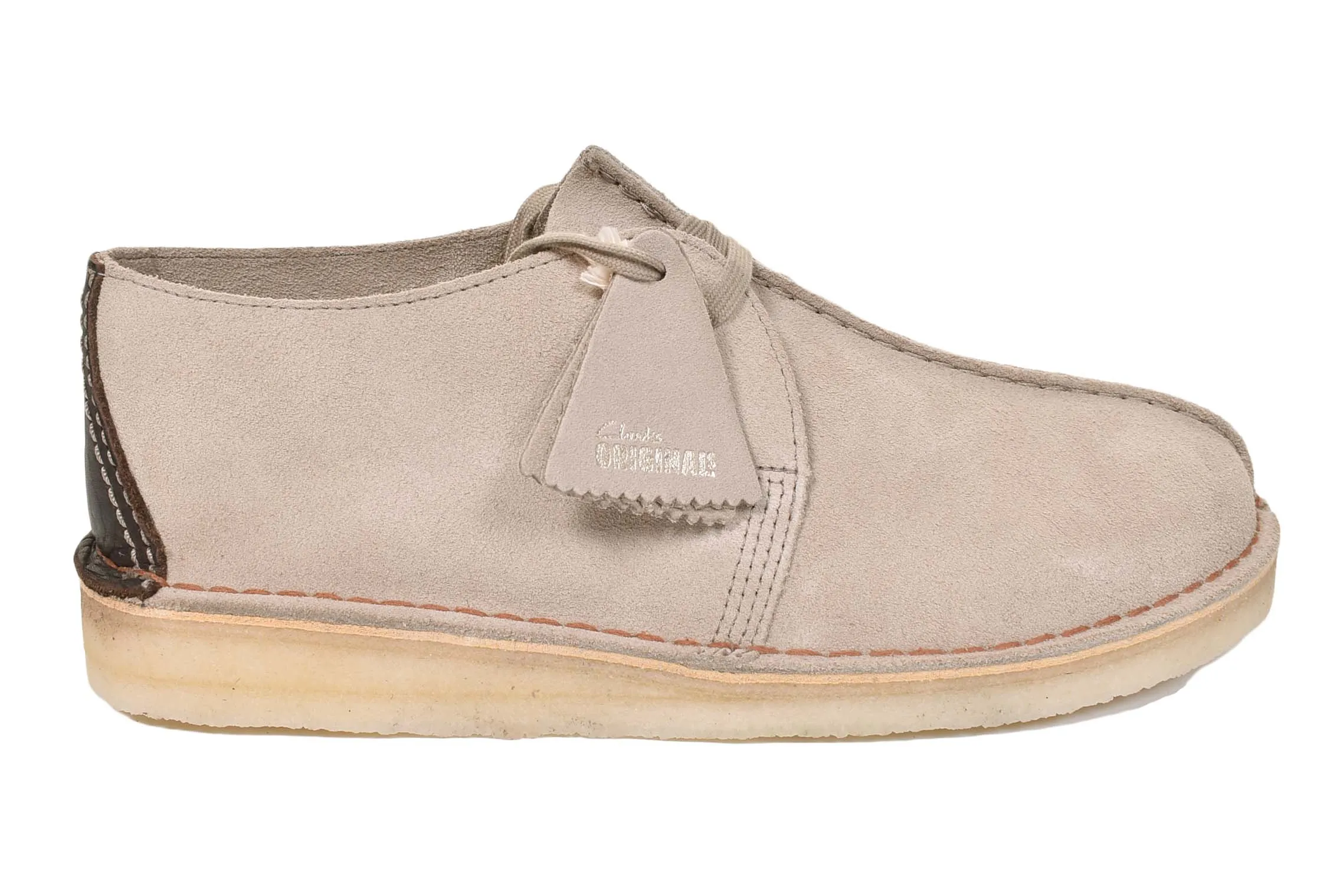 Desert Trek Shoe Sand Suede sold by RAGAZZI