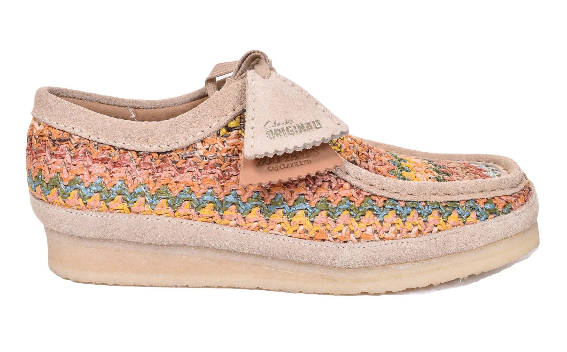 Wallabee Shoe Multi Raffia sold by RAGAZZI